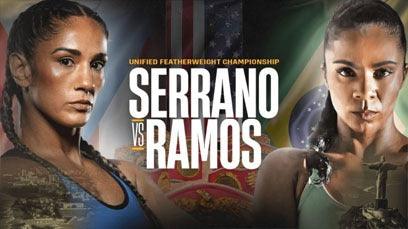 Amanda Serrano vs Danila Ramos (WBA, IBF and WBO Featherweight World Titles)