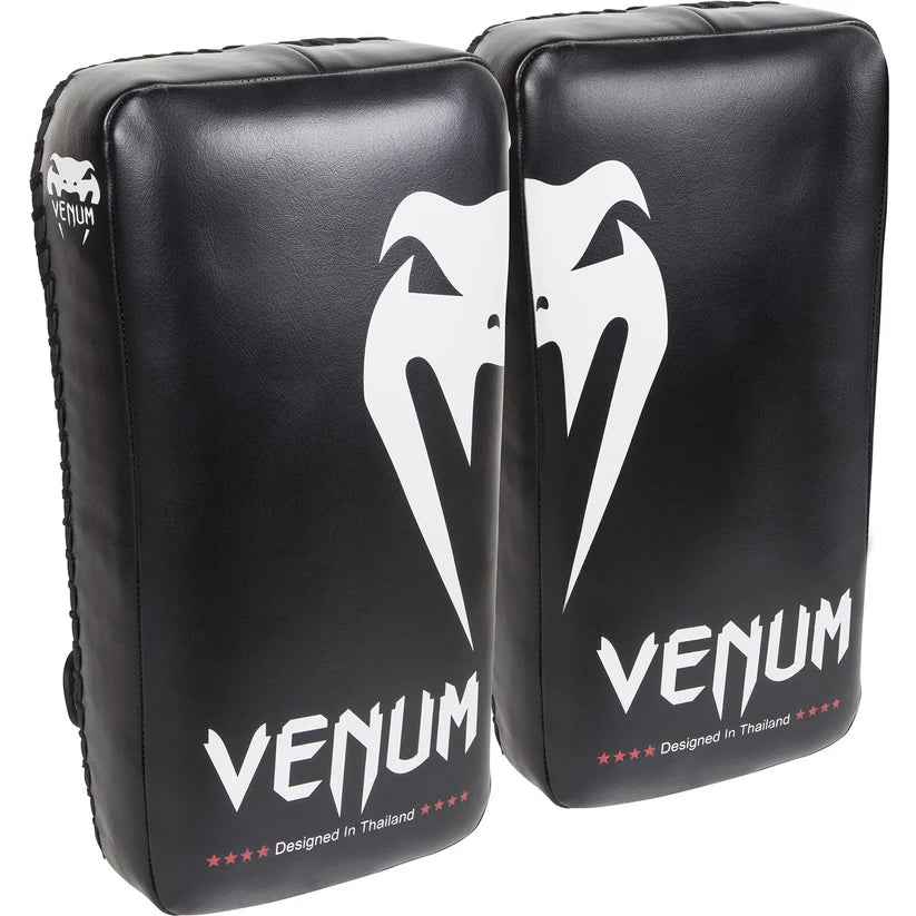 Venum Giant Kick Pads - Black/Ice (Pair) Image 2