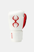 Sting Evolution Pro Boxing Gloves White & Metallic Red Image 2