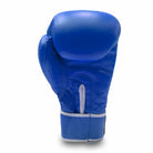 inside view RingMaster Sports Boxing Gloves Champion Series IBA Styled Genuine Leather Blue