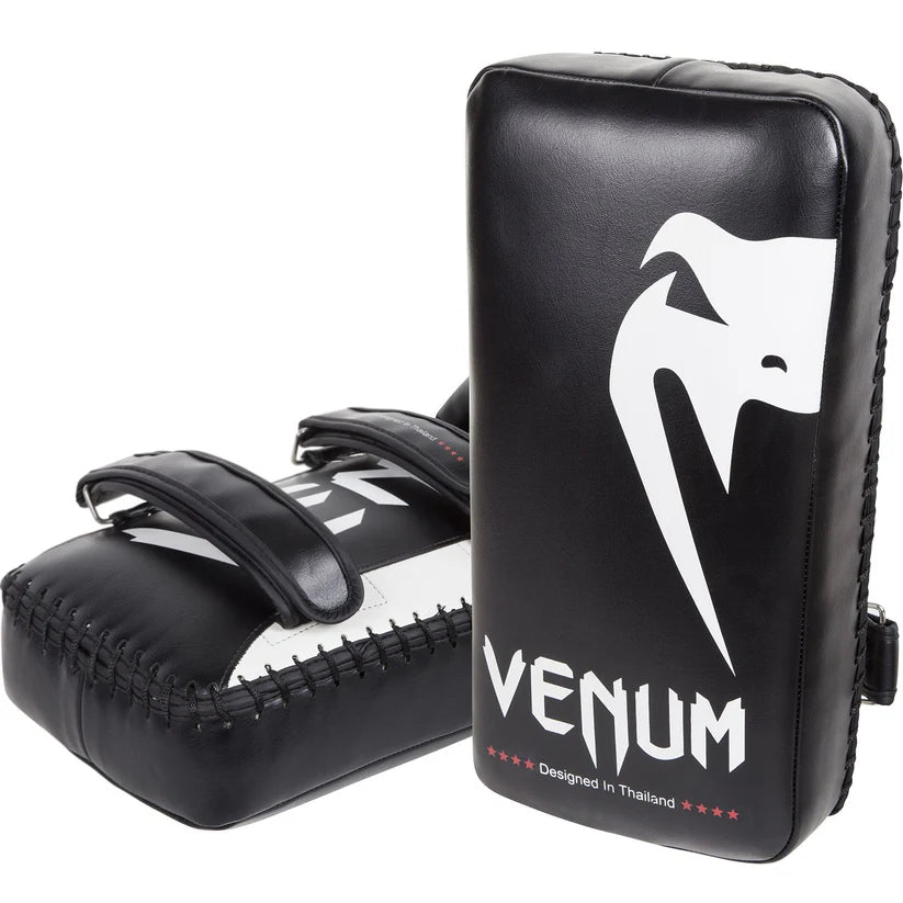 Venum Giant Kick Pads - Black/Ice (Pair) Image 3