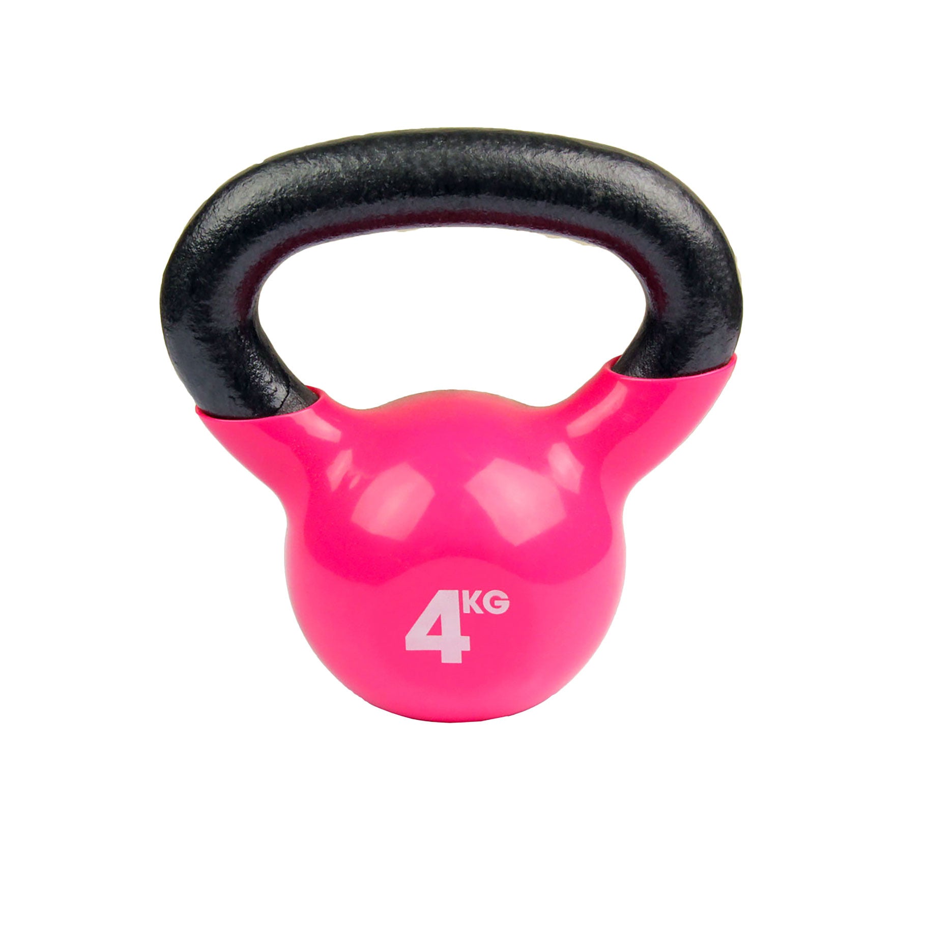 Kettlebell 4KG - Pink mad fitness ringmaster sports weights image 1